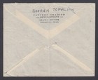 Iraq Sc 73  103 On 1945 Air Mail Cover Baghdad -usa  Vert Fold  Fresh  Clean  Vf