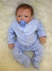 Realistic Reborn Baby Dolls Vinyl Silicone Boy Doll Xmas Gift Lifelike Newborn