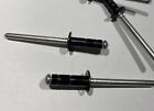 Black 3 16     Aluminum Pop Rivets Multi-grip Race Car Rivets  100 Pack