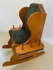 Vintage Hand Made Pin Cushion Rocking Chair Storge Box