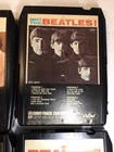 The Beatles 8 Track Tape Lot Not Serviced Or Tested