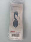 New Kershaw Ration Blue Spoon fork bottle Opener carabiner Eating Tool Spork