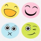 Cup Sealer Film W  Clear Colorful Smiley Face Design Pp 90mm-105mm For Boba Tea