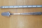 Rare Antique Rogers   Hamilton Embossed Distressed Silverplated Cheese      Scoop 