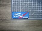 Ford Trucks Blue red Retro Vintage Style Embroidered Iron On Patch 4  X 1 5 