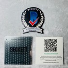 Beckett Kobe Bryant Signed Lakers Yellow Jersey Autographed Stitched Certified 