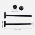 Nylon Universal Car Cable Tie Buckle   locking Zip Ties Holder With Pin   Button