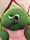 Vintage 1984 Dakin Theobald Plush Baby Turtle With A Removable Shell