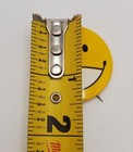 Smiley Face Smiling Happy Yellow   Black Vintage Pin Button Pinback Mouth Open
