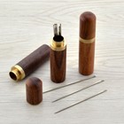 2 Pcs Organizer Sewing Box Storage Bottle Sewing Container Toothpick Storage Box