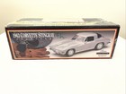 Vintage Jim Beam 1963 Chevy Corvette Stingray Decanter Silver Empty With Box