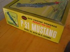 Vintage Cox P-51 Mustang Airplane  049 Engine   Box No 7662