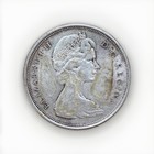 1965 Canada 50 Cents  0 800 Silver Coin