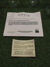 Orvis Vtg 1970s Ned Smith Set Of 4 Goblets 12oz Loop Optic Barware  03ao