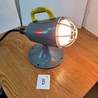 Vintage Natale Circle D Fire Department Fire Engine Spotlight Flood Light -works