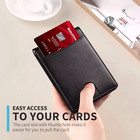 Mens Rfid Blocking Pu Leather Slim Wallet Money Credit Card Slots Coin Holder
