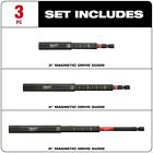 Milwaukee Tool 48-32-4519 Shockwave 3pc Impact Magnetic Drive Guide Set