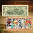 Frontline Heroes Banksy Game Changer  2 Bill Rency Art Countries - Sn Ltd Of 220