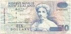 1992-1997 New Zealand Veteran Paper 10 Dollar Suffragist   Blue Ducks Birds Note