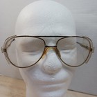 Vintage Bouton 2200 Z87 58 Aviator Gold Safety Glasses 5 3 4 2092 2