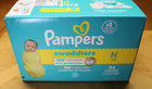Pampers Swaddlers Diapers Size N 0 To 10 Lbs 84 Count Newborn