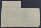 Ww1 German Empire Treasury Bond Sheet Coupons 1914