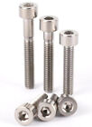 M5 Titanium Bolts Allen Socket Cap Head 10 12 15 16 18 20 25 30 35 40 45 50mm