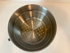 Vintage Stainless Strainer steamer Insert 8    Pan pots  Missing Handle
