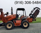 Ditch Witch Rt95 Turbo Diesel Ride-on Trencher With Backhoe