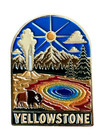 Yellowstone Enamel Pin - National Park Travel Souvenir - Hiking Backpack Pin