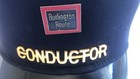 Burlington Route Railroad Dark Blue Size 7 1 4 Conductor Hat Or Cap