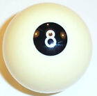 New Aramith Reverse 8 Ball - White 8 Ball - 2 1 4 Inch
