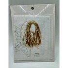 Bucilla Beaded Star Ornament Kit 4  White Gold  34034 Vintage 2000 Diy Craft New
