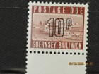 For Sale Is  1 1971-bailiwick Of Guernsey-10p-postage Due Stamp Mnh-see Photos