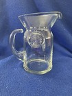 Vintage Seagrams Premium Bourbon Glass Cocktail Pitchers C  1970