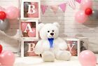Teddy Bear Stuffed Animal Plush Giant Teddy Bears With Footprints Big Bear 36 In