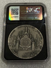 2024 2-oz Passage To Oz High Relief Silver Antiqued   Gold Gilded Ngc Ms70            
