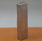 Colibri Of London John Sterling Lighter-silver Checks hobnail -working Condition