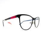 Candies Ca0124 005 Eyeglasses Frames Black Brown Blue Red Round 52-17-135