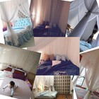 Bed Canopy Mosquito Net Curtains Queen King Full Size White Indoor Outdoor