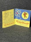 Vintage Reddy Kilowatt Electric Company Advertising Stick Pin With Card L89