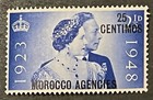Travelstamps  Great Britain Morocco Agencies Stamps  93 - 25c On 1 2d Mint Mogh