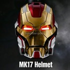 2026 New Iron Man Mark 17 Helmet Voice-controlled Cosplay Collectible Toy