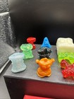 Vintage 90 s Gogos Crazy Bones Lot Of 15 With Red Coffin Toy Game Canada Made