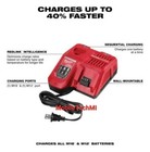 New Genuine Milwaukee Rapid Charger 48-59-1808 M18 M12  18 Volt 12 Volt  Oem 18v