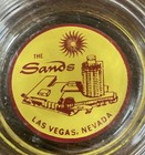 Vintage 1950 s The Sand s Hotel Las Vegas Nevada Glass Casino Ashtray