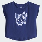 Adidas Kids Two-piece Short Sleeve Cotton Tee And Woven Shorts Set