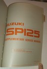 Suzuki Dr125 Sp125 Service Manual 1982 1983 1984 Dr Sp 125 Repair Shop