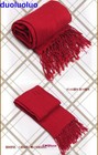 Anime Attack On Titan Cosplay Mikasa Ackerman Red Scarf Neckerchief Wrap Prop