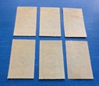 Yemen Stamps  Scott 24-29 Complete Set Cto s Hinged